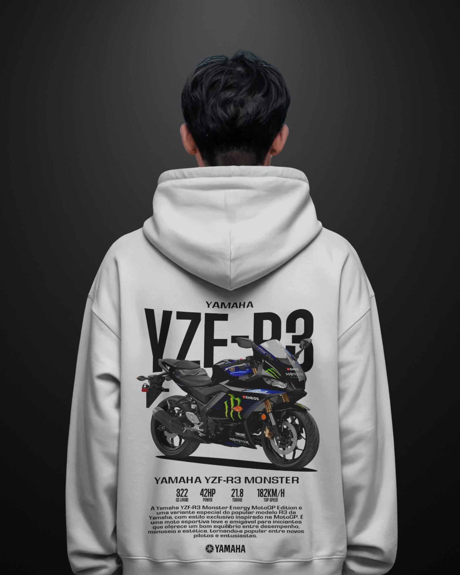 Yamaha YZF R3 Hoodie - APXKrew